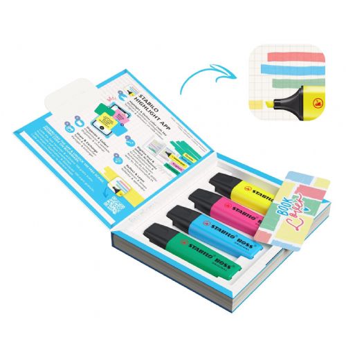 EVIDENZIATORI STABILO BOSS ORIGINAL 4PZ 70/4-1-104